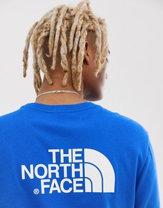 Синий лонгслив The North Face Easy - Синий