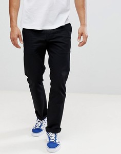 Черные прямые чиносы Volcom Frickin - Черный