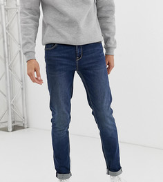 Темные джинсы скинни ASOS DESIGN Tall - Синий
