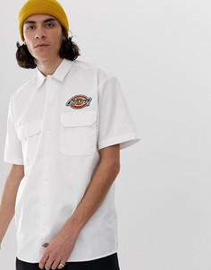 Белая рубашка с нашивкой Dickies Clintondale - Белый