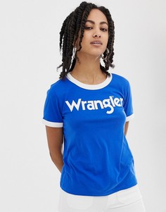 Футболка с логотипом Wrangler - Синий