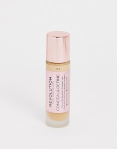 Скрывающая недостатки кожи и подчеркивающая черты лица тональная основа Revolution Conceal & Define - Черный