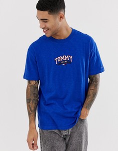 Футболка с вышивкой Tommy Jeans - Черный