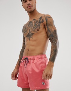 Розовые шорты для плавания с логотипом PS Paul Smith - Розовый