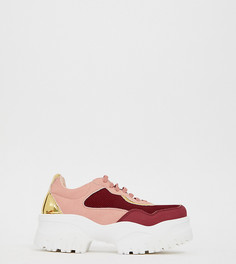 Разноцветные кроссовки для широкой стопы ASOS DESIGN - Мульти