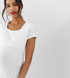 Белая футболка для кормления New Look Maternity - Белый