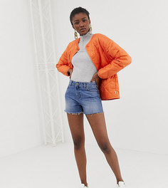 Синие свободные джинсовые шорты ASOS DESIGN - Синий