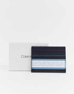 Визитница с логотипом Calvin Klein - Темно-синий