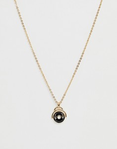 Золотистое ожерелье Reclaimed Vintage inspired эксклюзивно для ASOS - Золотой