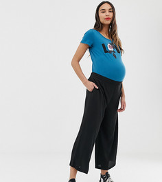 Кюлоты черного цвета New Look Maternity - Черный