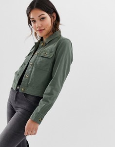 Куртка цвета хаки Miss Selfridge - Зеленый