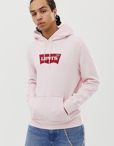 Розовый худи с логотипом Levis modern - Розовый Levis®