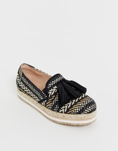 Эспадрильи на платформе с кисточками Toms - Мульти