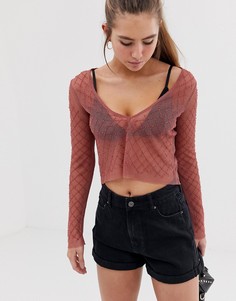 Черные шорты в винтажном стиле Bershka - Черный
