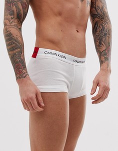 Белые боксеры-брифы с логотипом Calvin Klein - Белый
