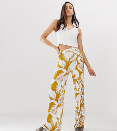 Широкие брюки с пальмовым принтом ASOS DESIGN Tall - Мульти