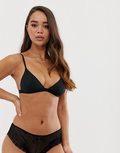 Кружевные трусы ASOS DESIGN Amena - Черный