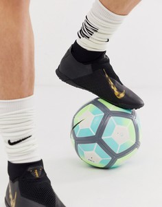 Черные бутсы Nike Football phantom vision astro turf - Черный