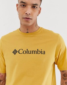 Желтая базовая футболка с логотипом Columbia CSC - Желтый