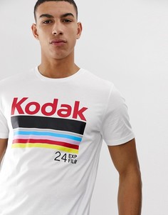 Белая футболка с принтом Kodak Jack & Jones Originals - Белый