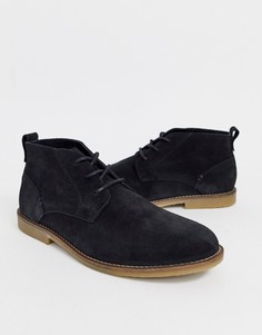 Черные замшевые дезерты River Island - Черный