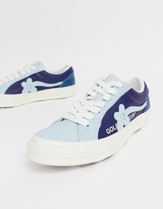 Синие кеды двух оттенков Converse x Golf Le Fleur One Star Ox - Синий