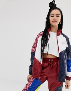 Спортивная куртка в стиле колор блок Nike - Мульти
