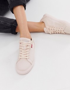 Кроссовки на шнуровке из искусственной кожи Levis - Розовый Levis®