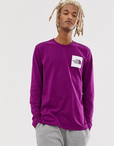 Фиолетовый лонгслив The North Face Fine - Фиолетовый