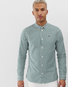 Рубашка в клеточку Tommy Jeans Essential - Зеленый