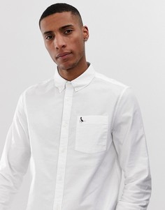 Белая оксфордская рубашка узкого кроя Jack Wills Wadsworth - Белый