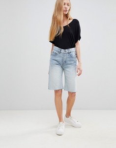 Джинсовые шорты прямого кроя Cheap Monday - Синий