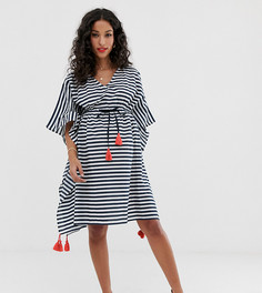 Туника для беременных в полоску Mamalicious - Белый Mama.Licious