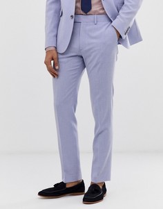Сиреневые брюки скинни ASOS DESIGN wedding - Фиолетовый