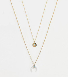 Позолоченное ожерелье Orelia - Золотой