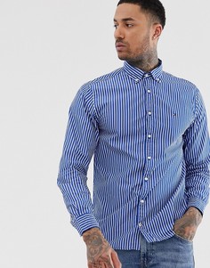 Рубашка в яркую полоску Tommy Hilfiger - Синий