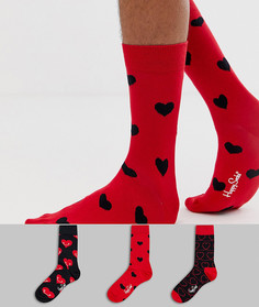 Подарочный набор из 3 пар носков Happy Socks - Мульти