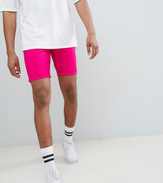 Ярко-розовые шорты чиносы скинни ASOS DESIGN Tall - Розовый