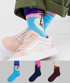 Набор из 3 пар носков ASOS DESIGN - Мульти