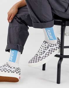 Белые спортивные носки с надписью future is now ASOS DESIGN - Белый