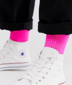 Неоново-розовые спортивные носки ASOS DESIGN - Мульти