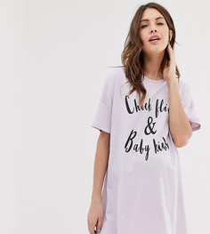 Футболка для сна ASOS DESIGN Maternity - Розовый