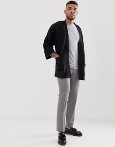Черный трикотажный кардиган ASOS DESIGN - Черный
