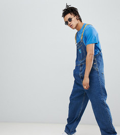 Джинсовый комбинезон с лентой The Simpsons x ASOS DESIGN - Синий