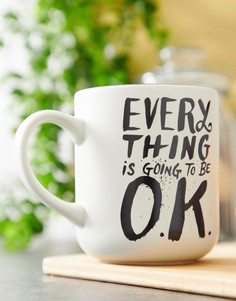 Куртка U Studio Matthew Taylor Wilson everything is going to be ok - Белый