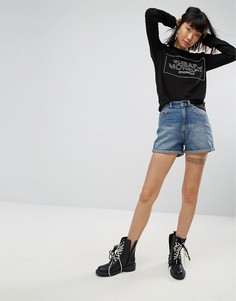 Шорты в винтажном стиле Cheap Monday Donna - Синий