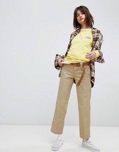 Прямые чиносы бойфренда Dickies - Белый