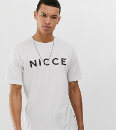Белая футболка с логотипом Nicce - Белый