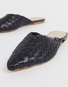 Черные замшевые мюли ALDO Eliliwia - Черный