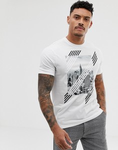 Белая футболка с логотипом Armani Exchange - Белый